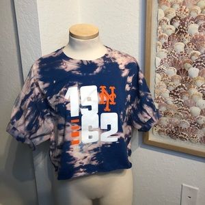 New York Mets Crop Top